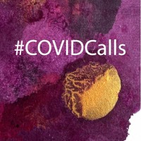 COVID-Calls logo with hashtag #COVIDcalls